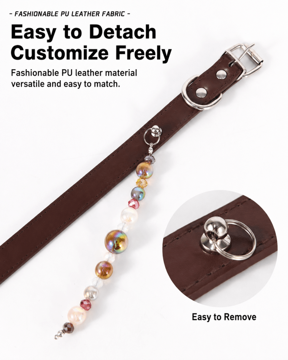 Colorful jewelry Pet Collar（Detachable） - Glinn Studio