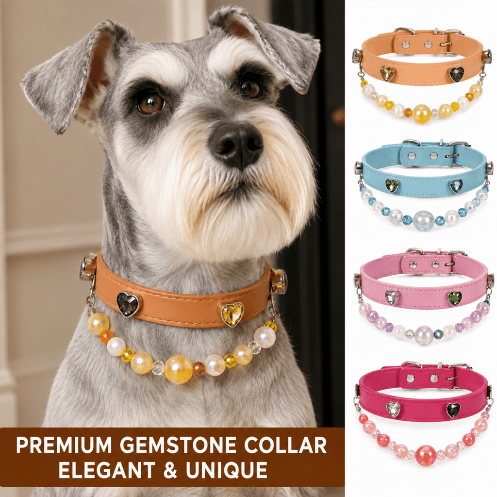 DIY Elegant Gem Pet Collar( for cats&dogs ) - Glinn Studio