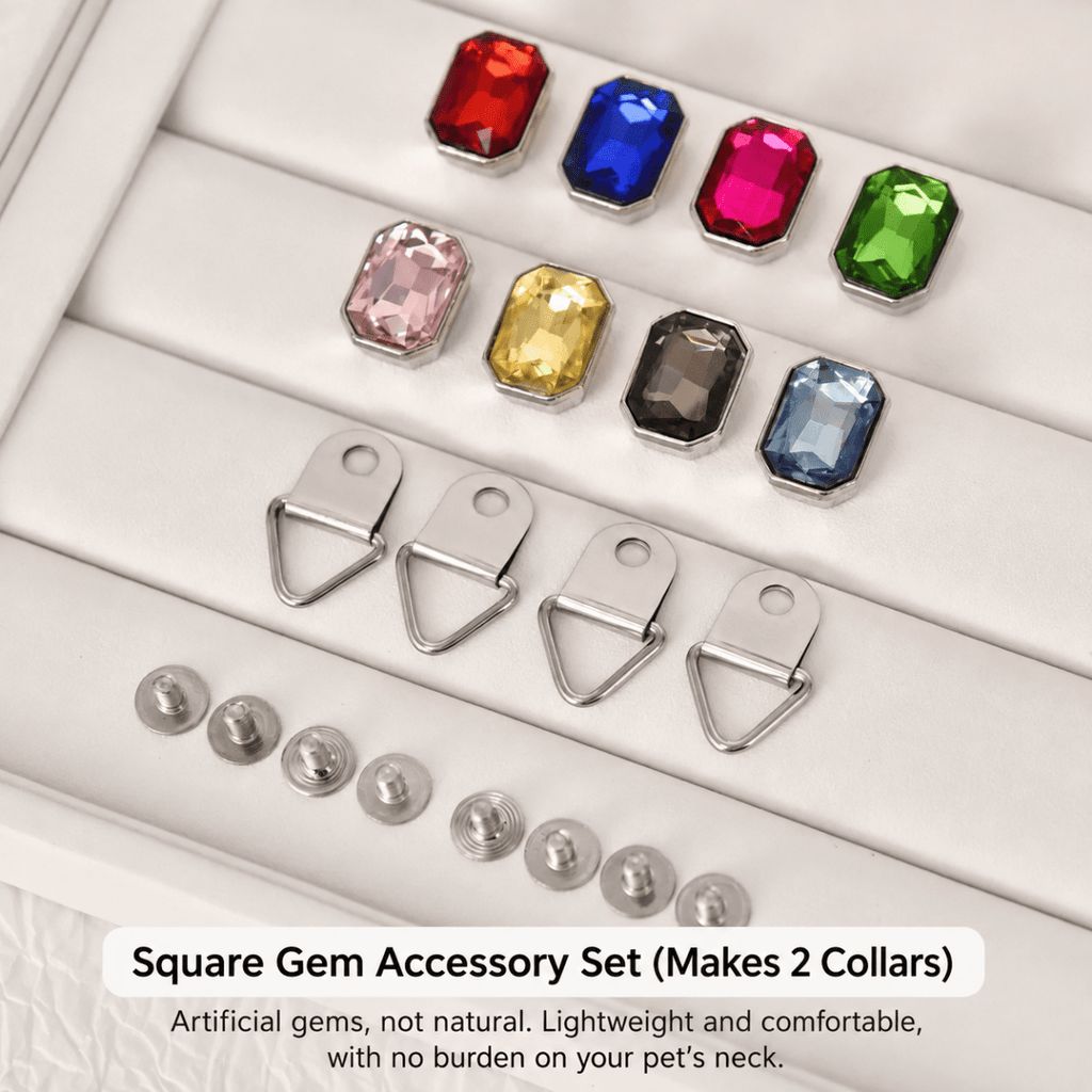 DIY Elegant Gem Pet Collar( for cats&dogs ) - Glinn Studio