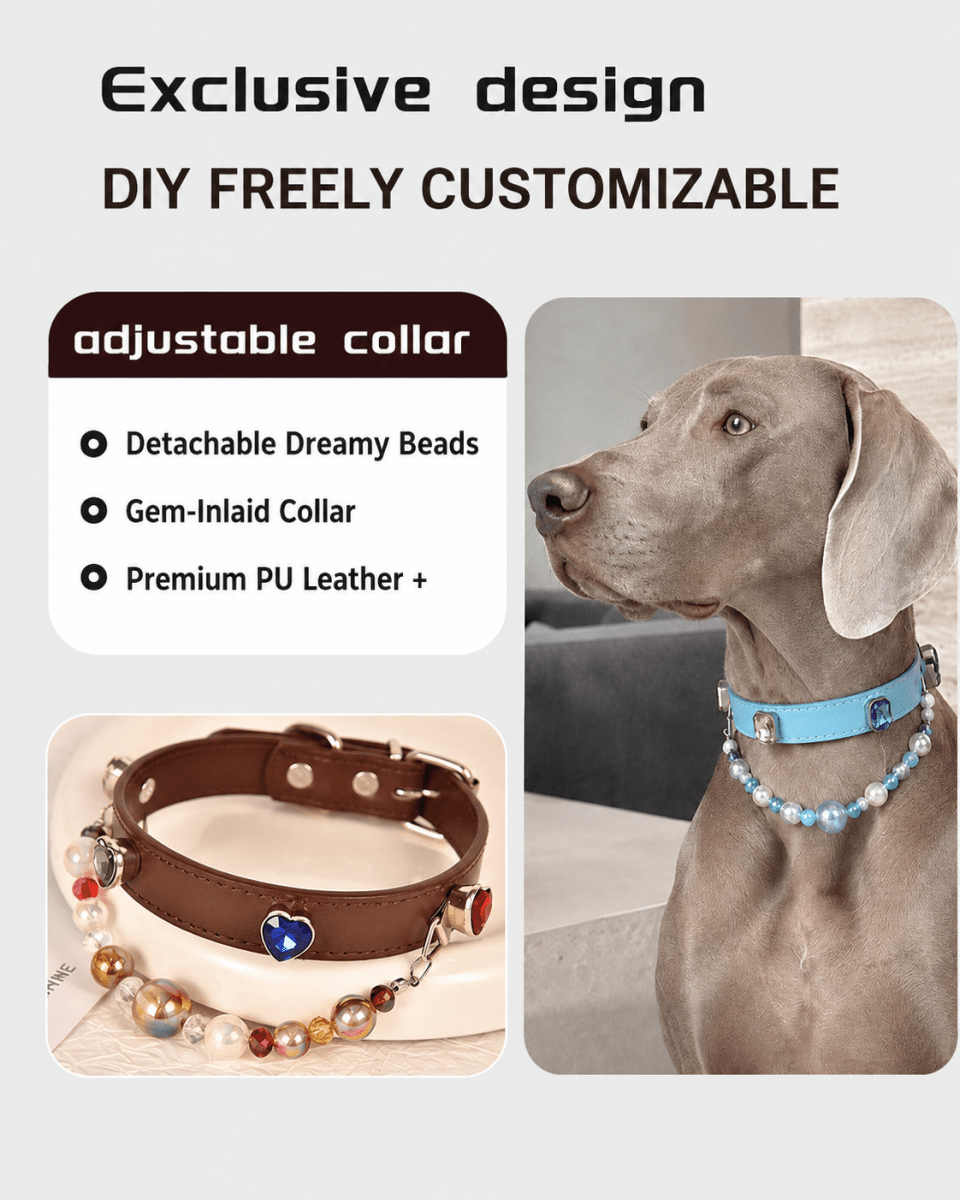 DIY pet collar jewelry chain accessories（jewelry chain only） - Glinn Studio