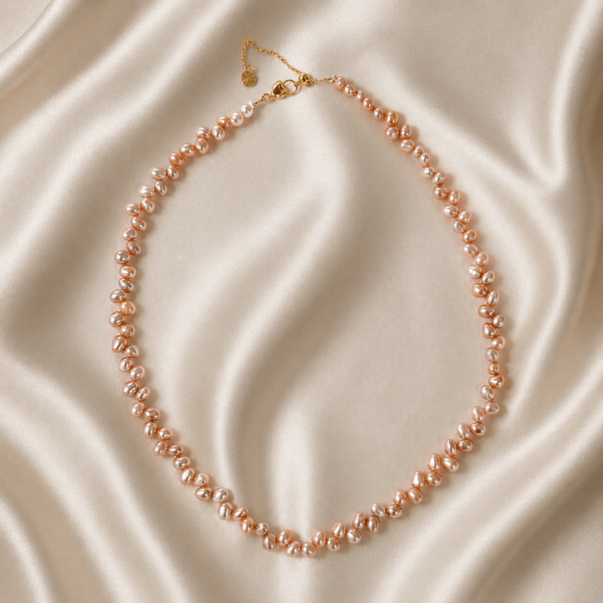 GLINN Blush Tide Pearl Necklace - Glinn Studio