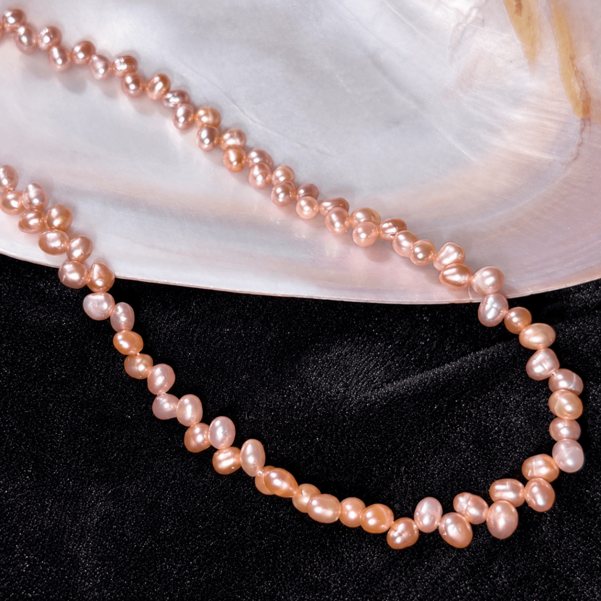 GLINN Blush Tide Pearl Necklace - Glinn Studio