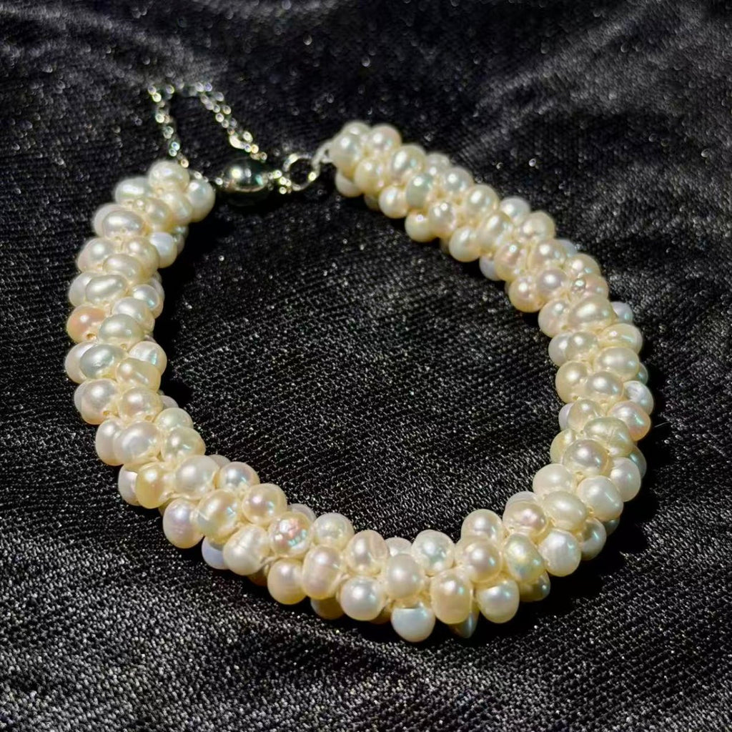 GLINN Château Lumière Pearl Bracelet - Glinn Studio