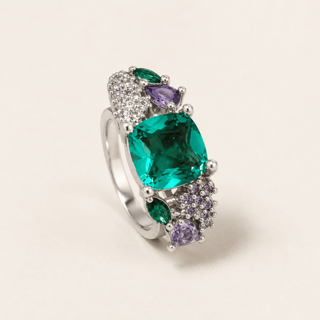 GLINN Chromatic Icon Zircon Ring - Glinn Studio