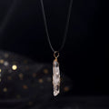 GLINN Clear Fortune Quartz Necklace - Glinn Studio