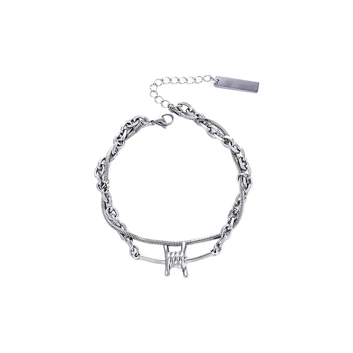 GLINN Double-Chain Men’s Bracelet - Glinn Studio