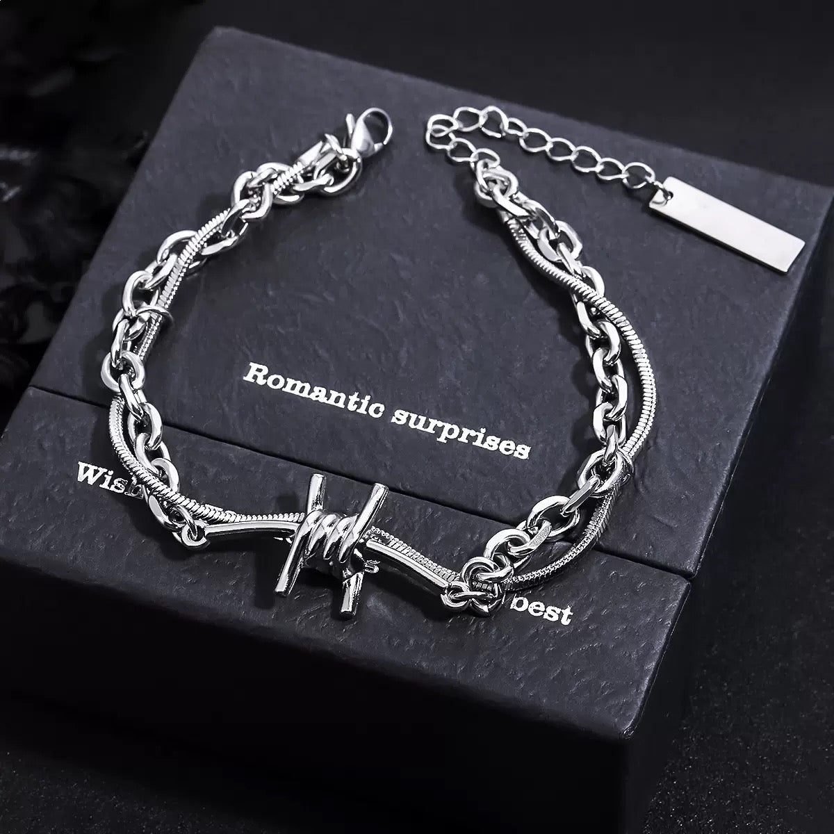 GLINN Double-Chain Men’s Bracelet - Glinn Studio