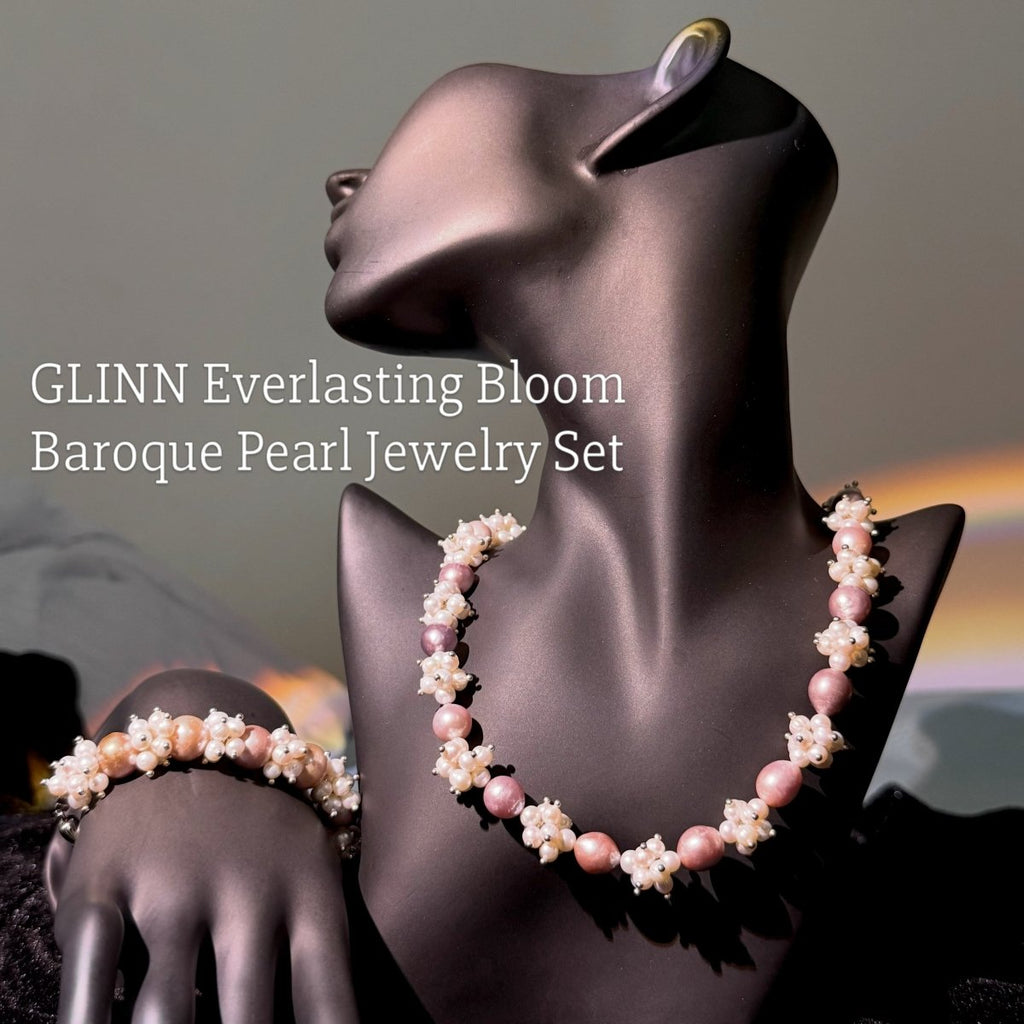 GLINN Everlasting Bloom Baroque Pearl Jewelry Set - Glinn Studio