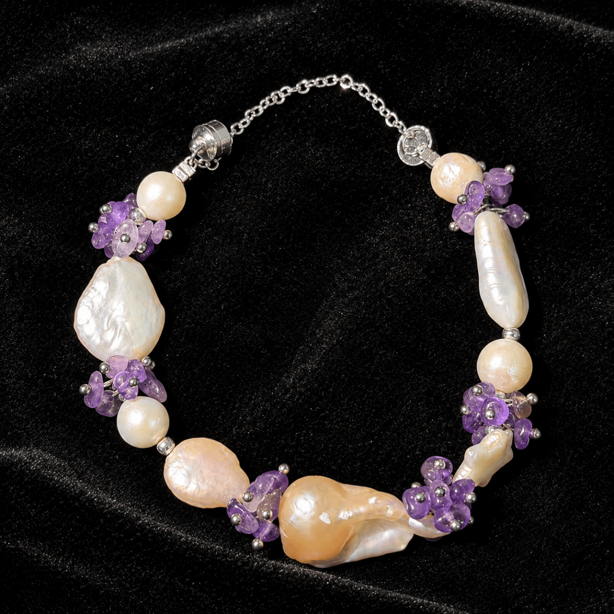 GLINN Lavender Tide Pearl Bracelet Limited Edition - Glinn Studio