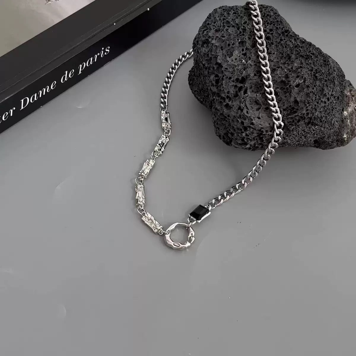 GLINN Men’s Power Stainless Steel Necklace - Glinn Studio