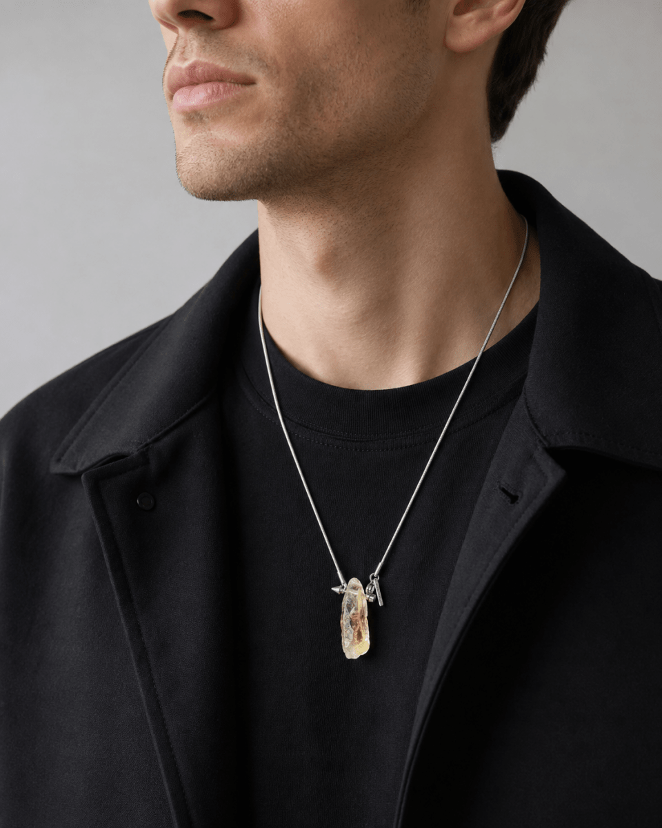 GLINN Natural Powerstone Necklace - Glinn Studio