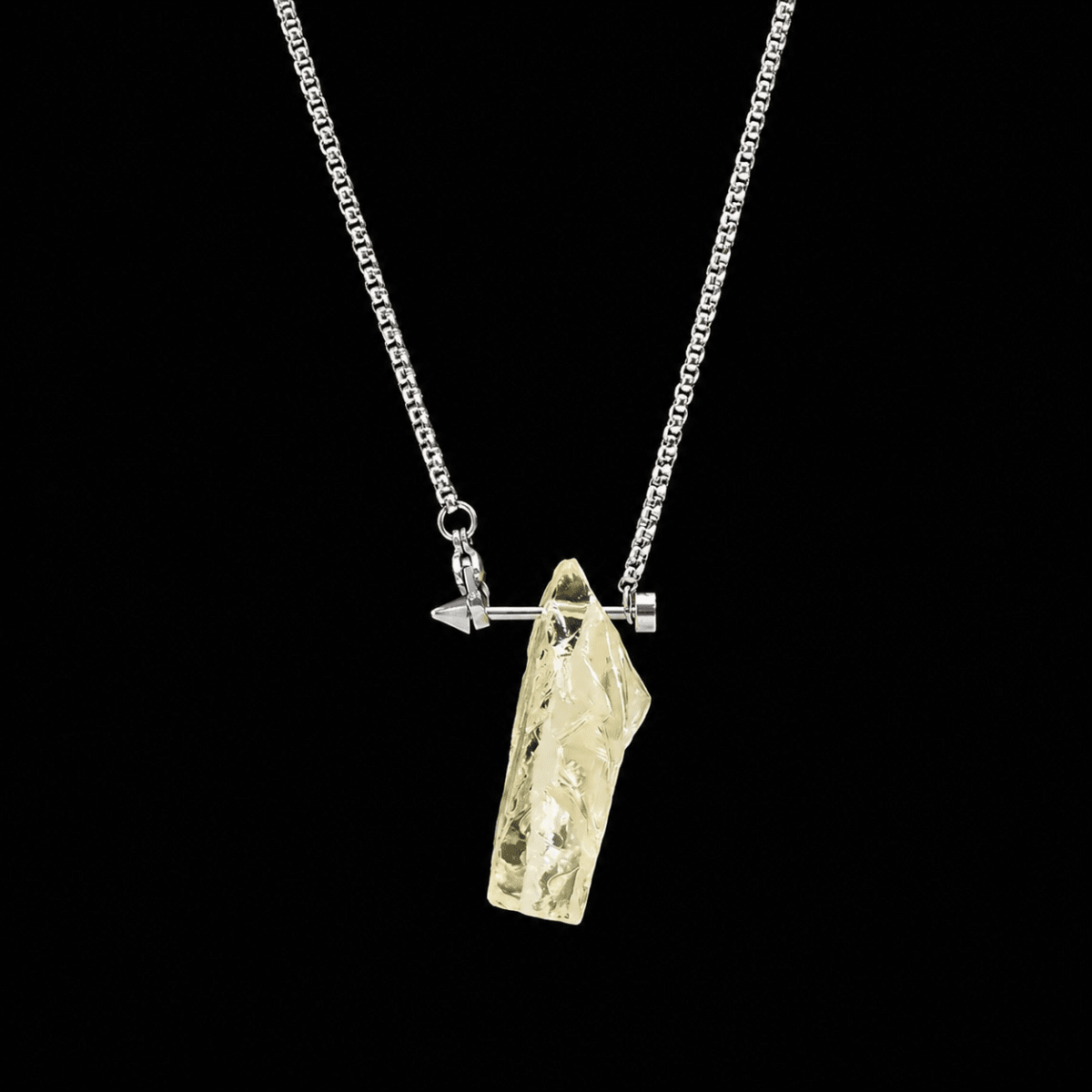 GLINN Natural Powerstone Necklace - Glinn Studio