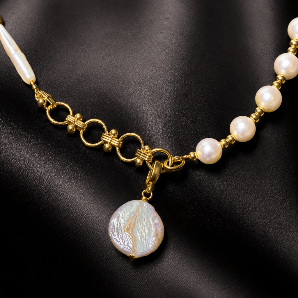GLINN Riviera Baroque Pearl Necklace Limited Edition - Glinn Studio