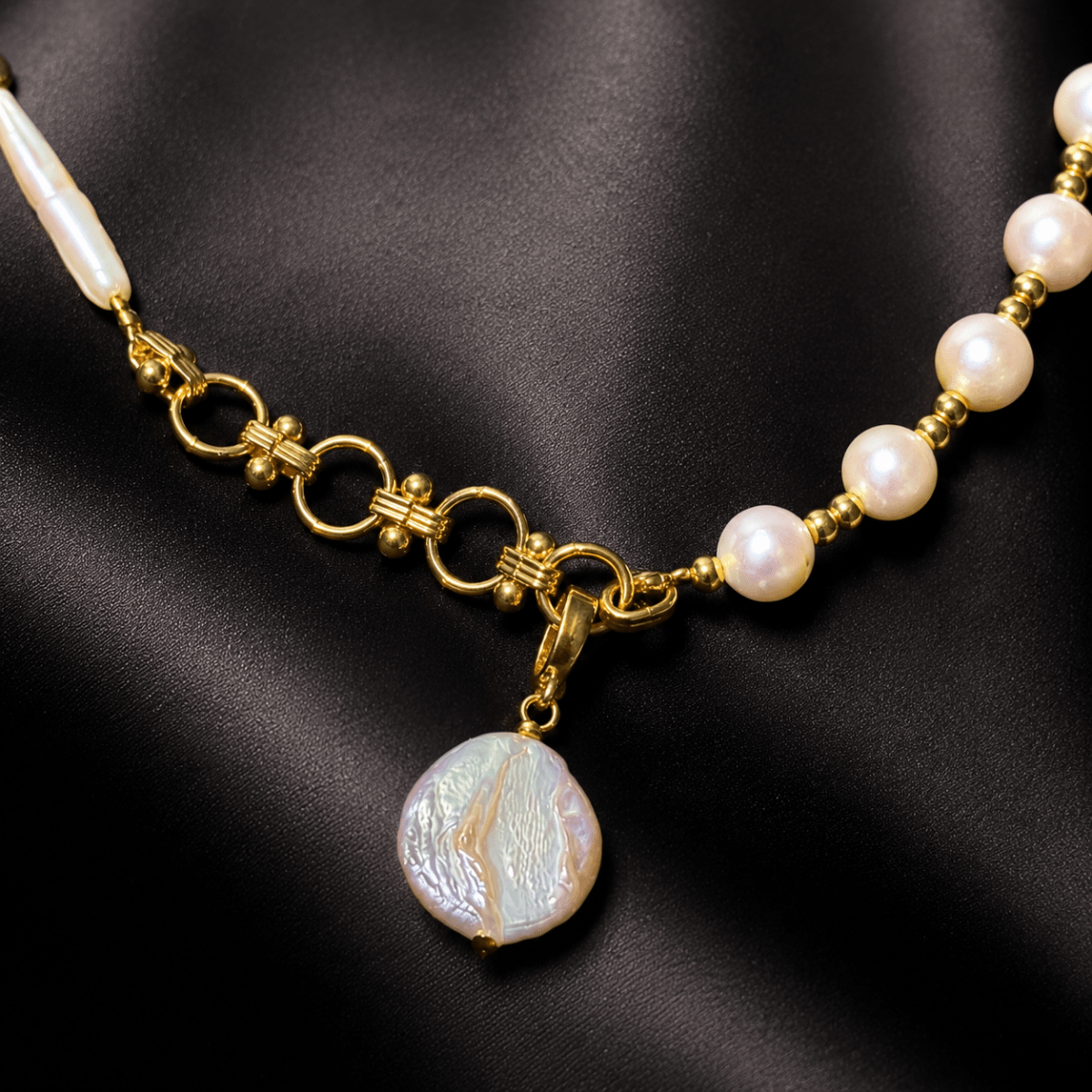 GLINN Riviera Baroque Pearl Necklace Limited Edition - Glinn Studio
