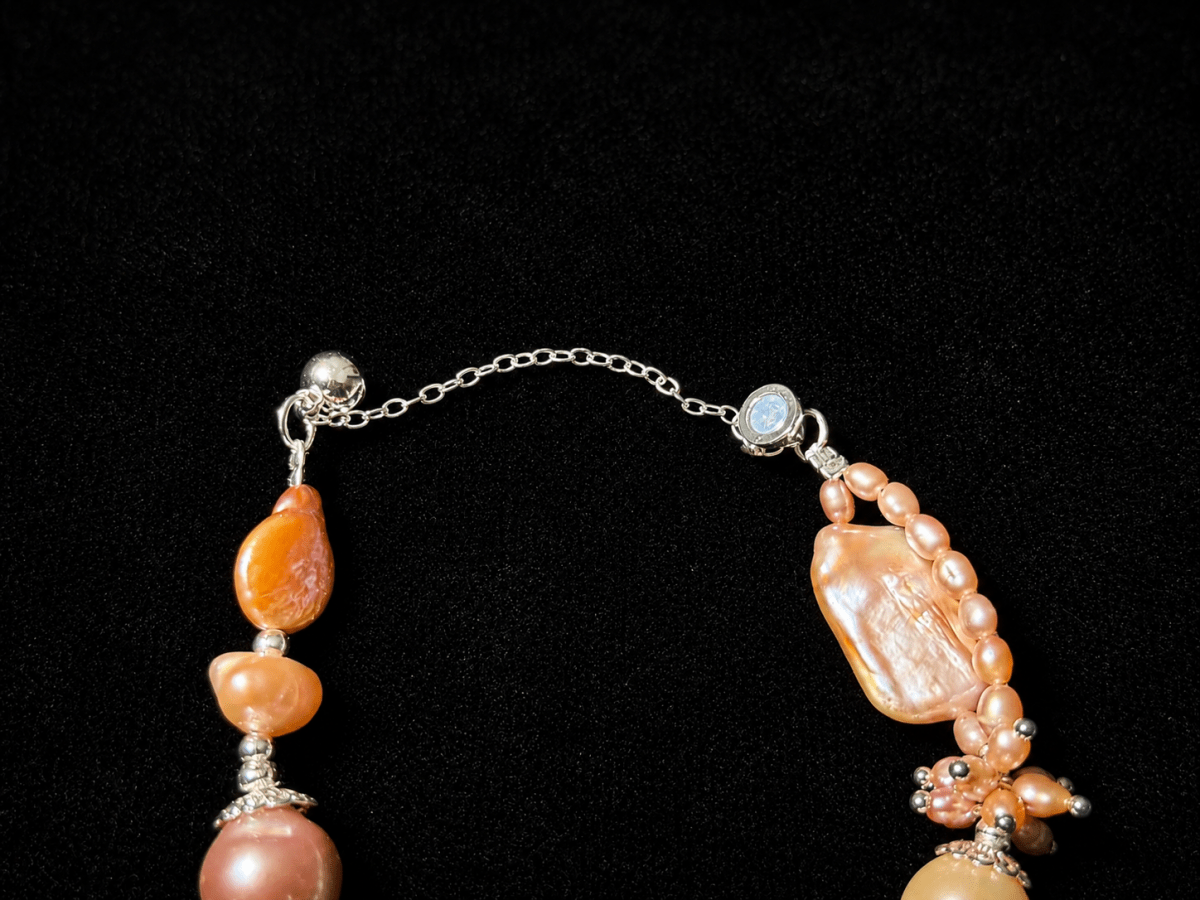 GLINN Rosé Soleil Pearl Bracelet Limited Edition - Glinn Studio