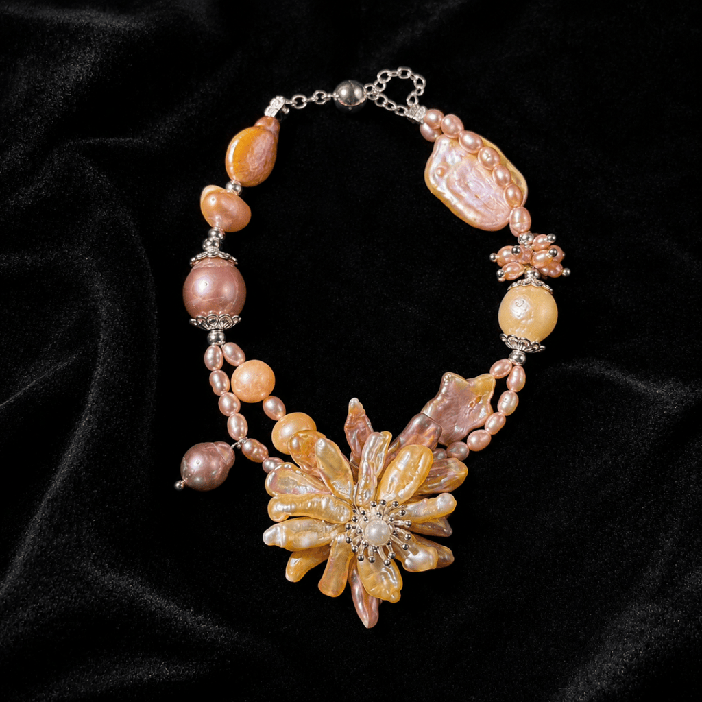 GLINN Rosé Soleil Pearl Bracelet Limited Edition - Glinn Studio