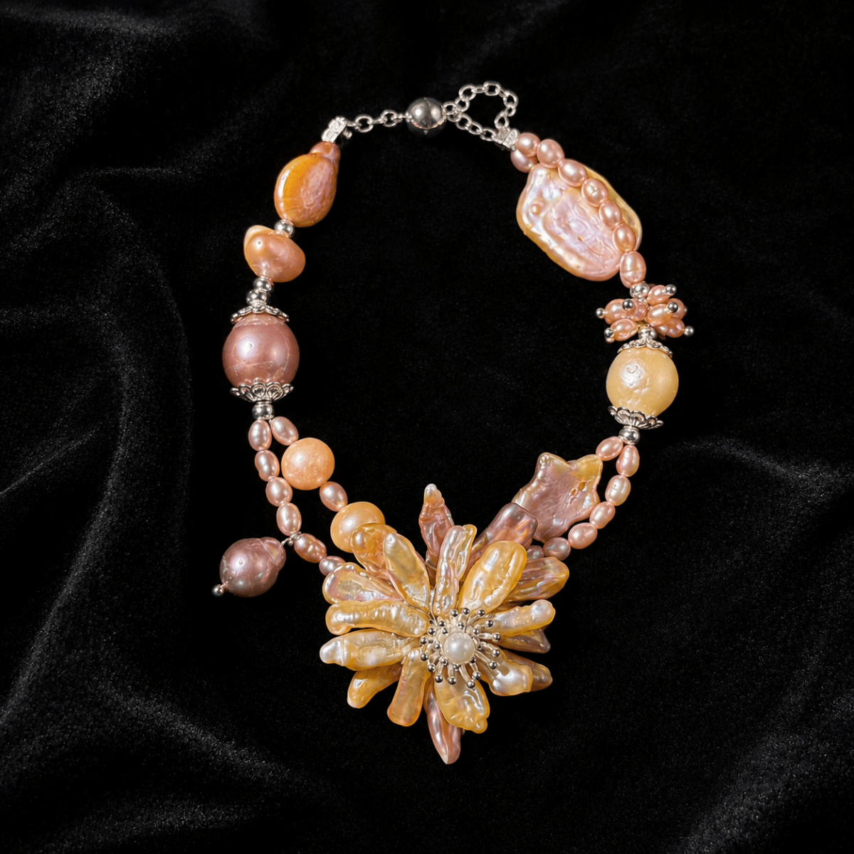 GLINN Rosé Soleil Pearl Bracelet Limited Edition - Glinn Studio