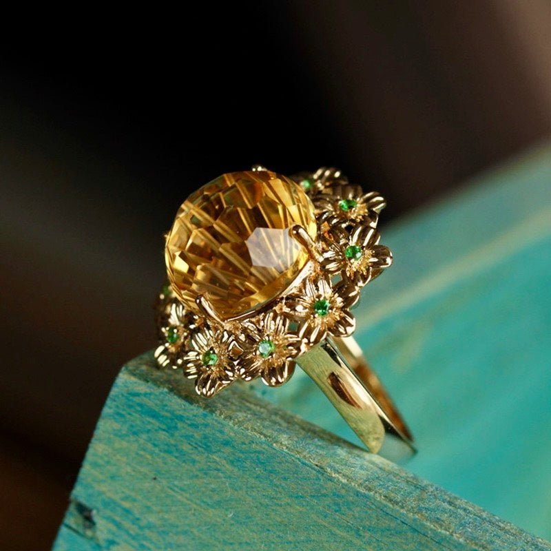 GLINN SUNLIT MEADOW RING (US sizes 6.5–8) - Glinn Studio