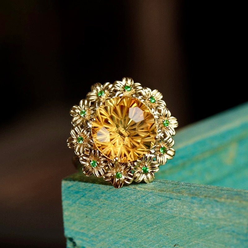 GLINN SUNLIT MEADOW RING (US sizes 6.5–8) - Glinn Studio