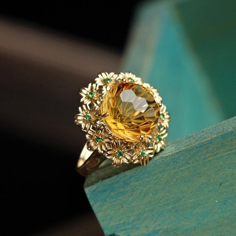 GLINN SUNLIT MEADOW RING (US sizes 6.5–8) - Glinn Studio