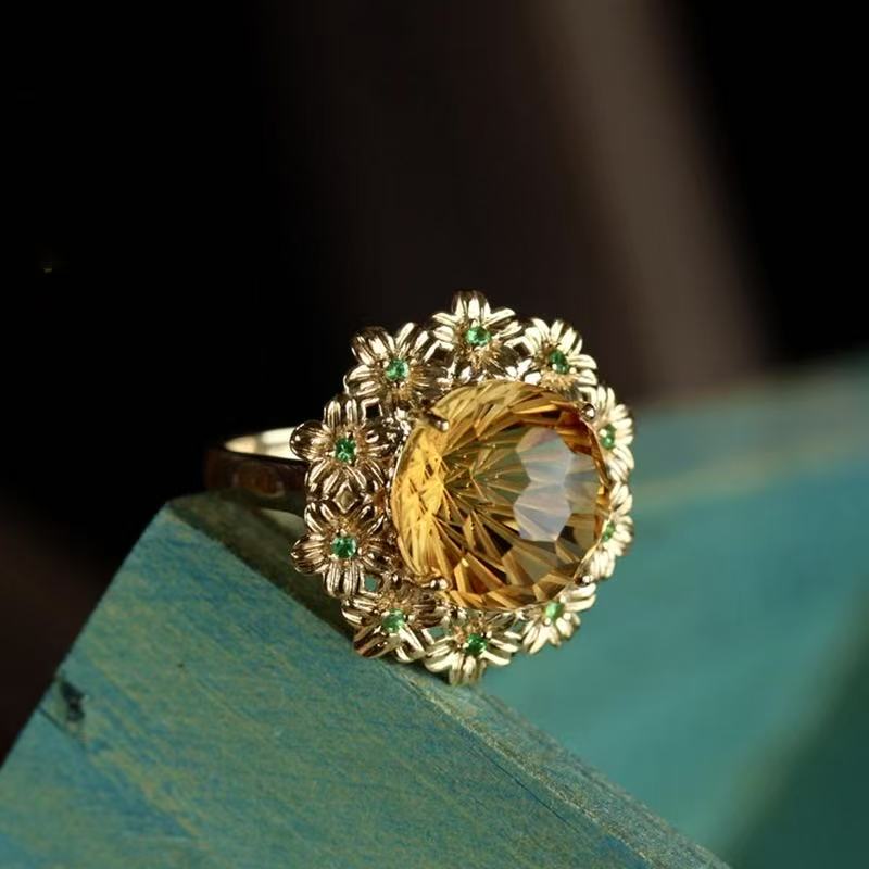 GLINN SUNLIT MEADOW RING (US sizes 6.5–8) - Glinn Studio