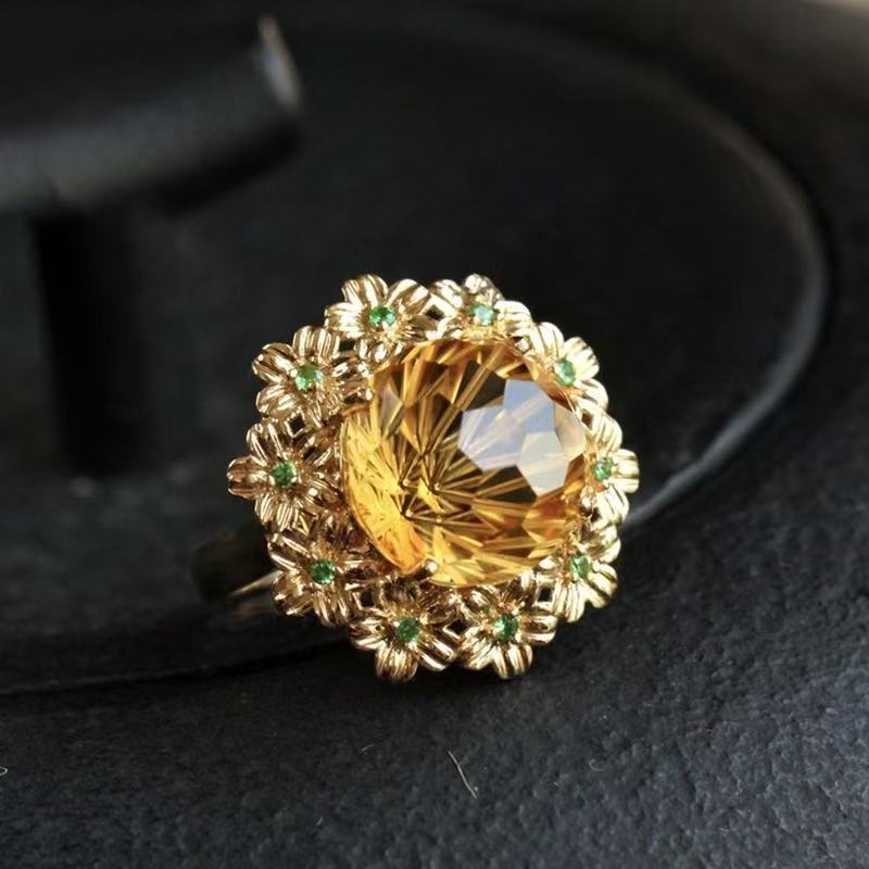 GLINN SUNLIT MEADOW RING (US sizes 6.5–8) - Glinn Studio