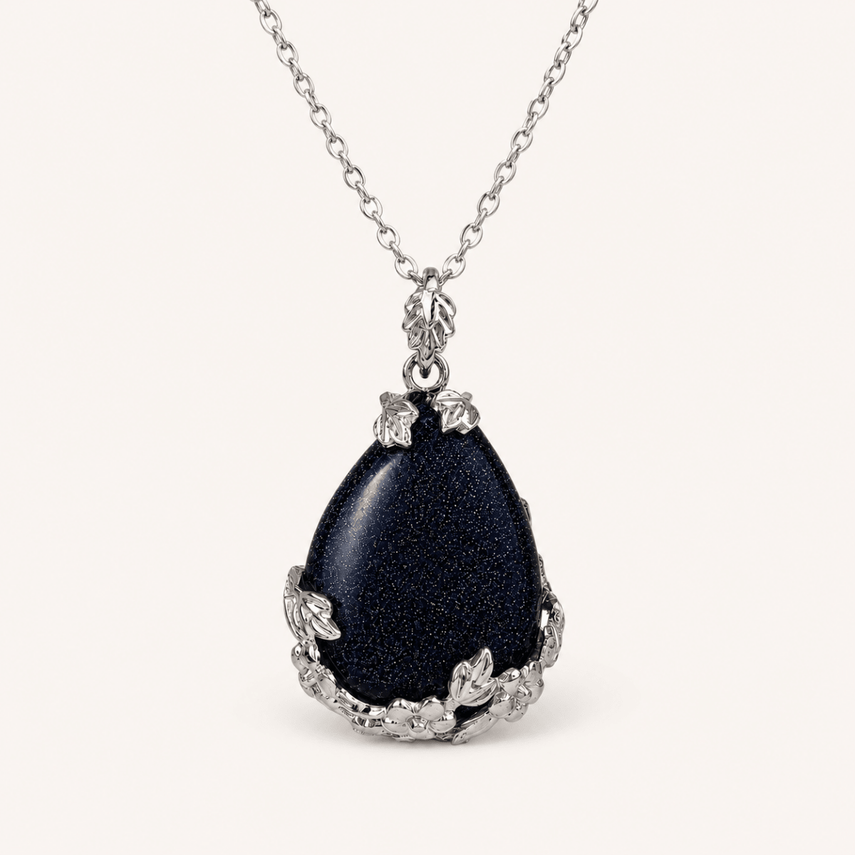 Midnight Tide Navy Shimmer Necklace - Glinn Studio