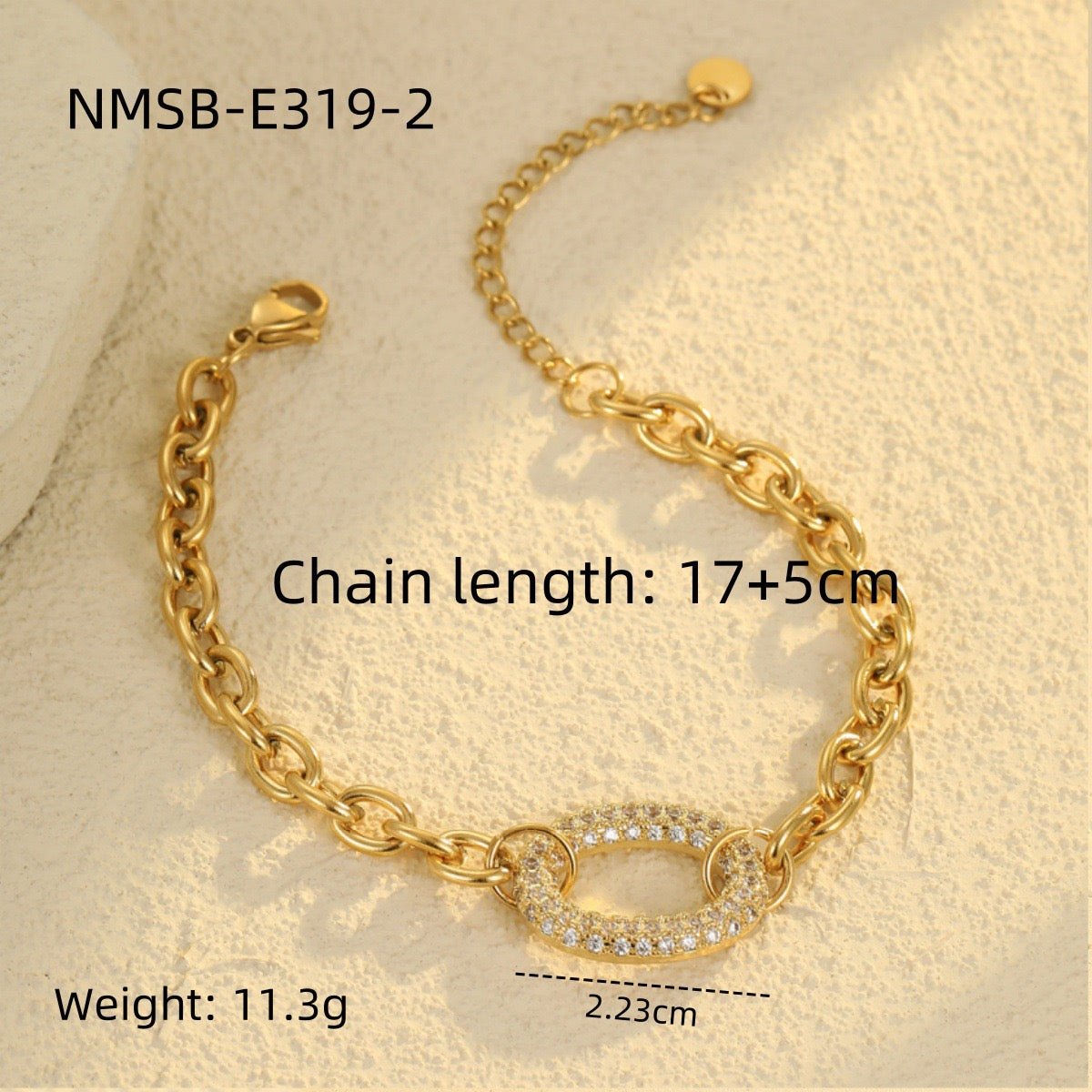 Waterproof bracelets oval shape & star shape & rectangle shape - Glinn Studio